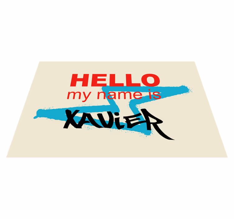 Pöytätabletti nimikylteillä - Tenstickers