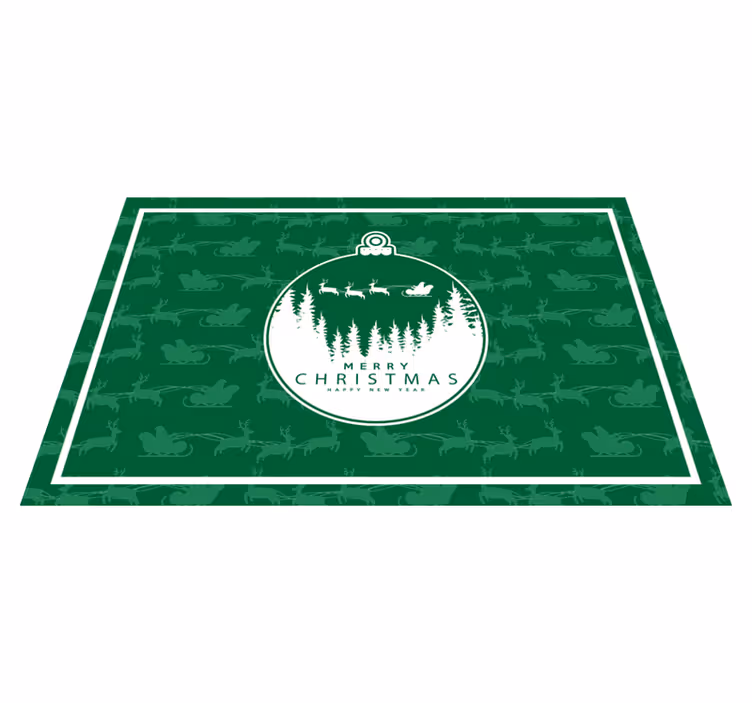 Jouluinen pöytätabletti koristeellinen joulukohtaus - Tenstickers