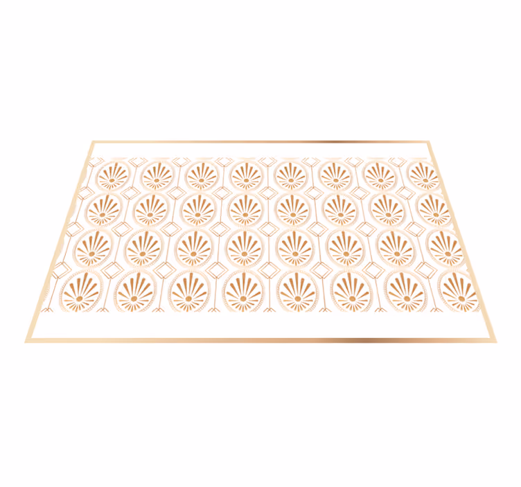 Pöytätabletti moderni elegantti lehtielementti - Tenstickers
