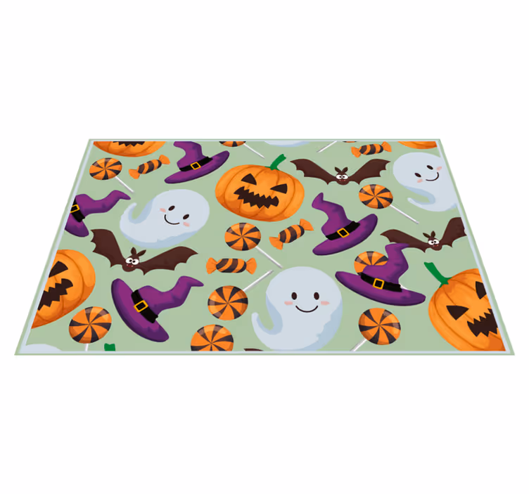 Värikkäät halloween-elementit pöytätabletti - Tenstickers