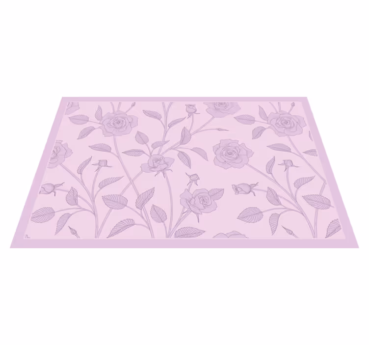 Elegantti ruusukuosi pöytätabletti - Tenstickers