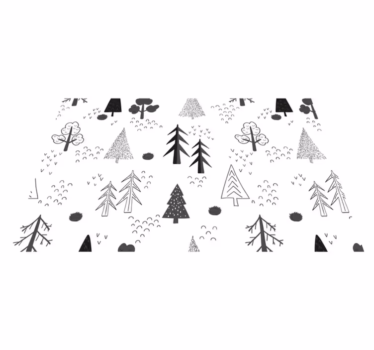 Luonnon inspiroima kuosi pöytätabletti - Tenstickers