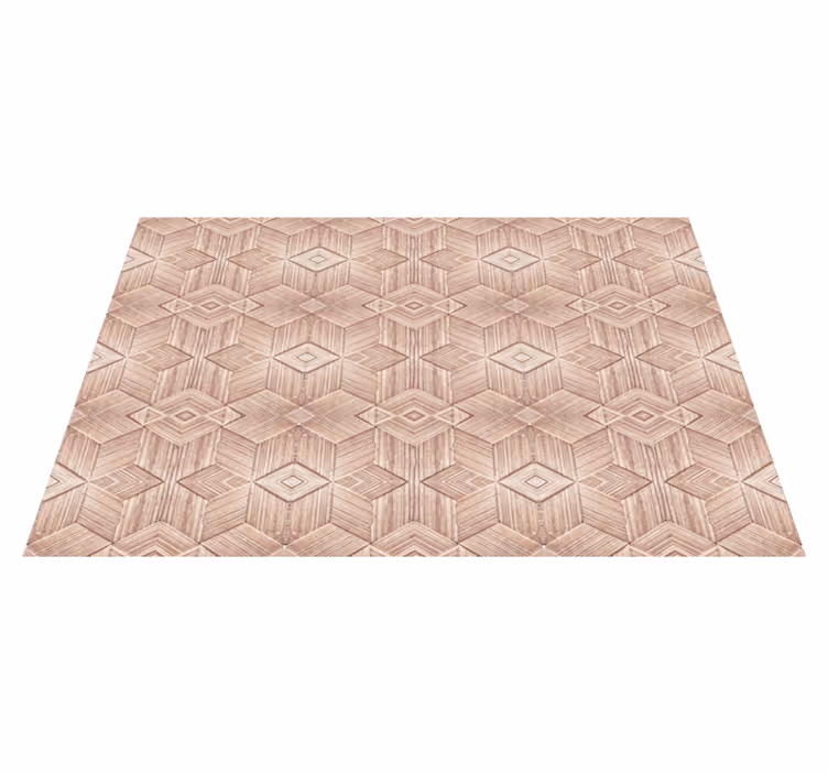 Geometrinen puukuosi pöytätabletti - Tenstickers