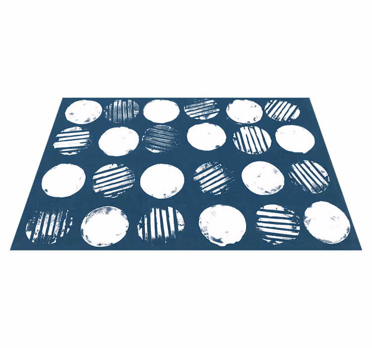 Geometriset kuvioympyrät pöytätabletti - Tenstickers