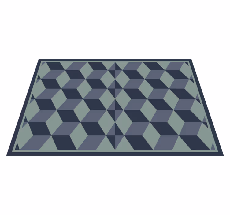 Geometriset tyyli-laatat jouluiseen pöytätablettiin - Tenstickers