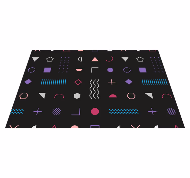 Pöytätabletti moderni geometrinen kuvio tausta - Tenstickers