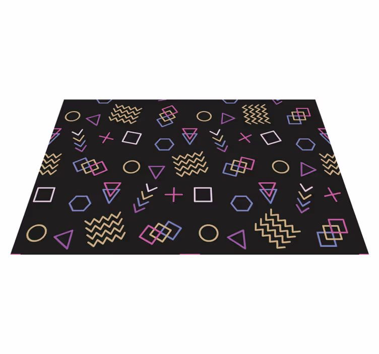 Pöytätabletti moderni geometriset muotokuvioinnit - Tenstickers