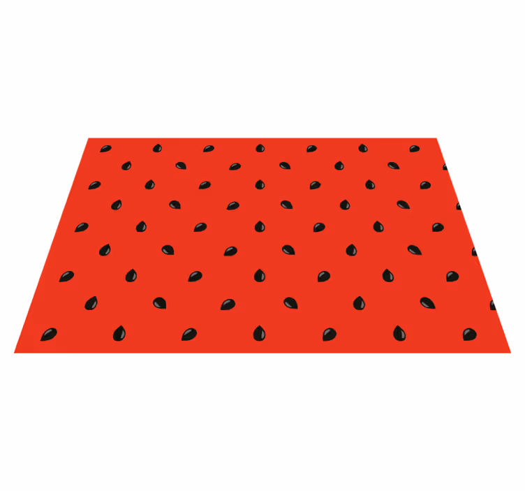 Alkuperäinen pöytätabletti vesimeloninsiemenkuvio - Tenstickers