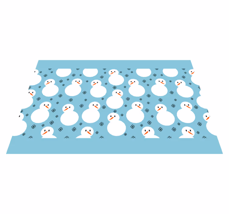 Lumimiestalvimalli jouluinen pöytätabletti - Tenstickers