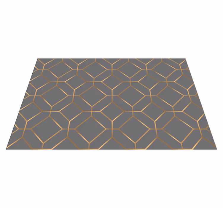 Geometriset kuusikulmiokuvioiset tabletit - Tenstickers