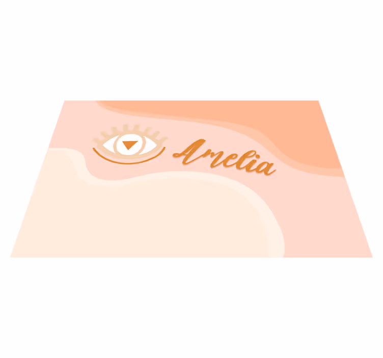 Pöytätabletti nimellä silmäteemalla personoitu - Tenstickers