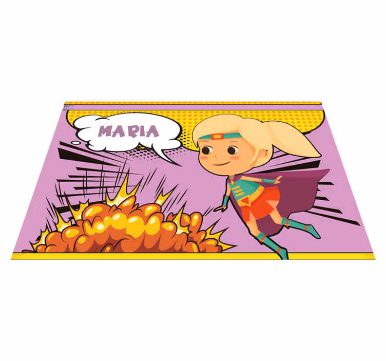 Koominen supersankaritar nimi pöytätabletti - Tenstickers