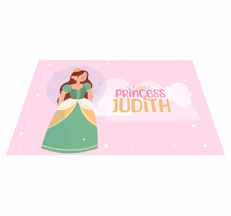 Pikku prinsessa nimi pöytätabletti - Tenstickers