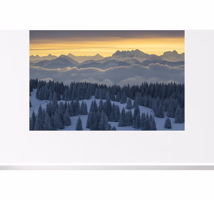 Sveitsin alpit – aiguilles du midi vuori valokuvatapetti - Tenstickers