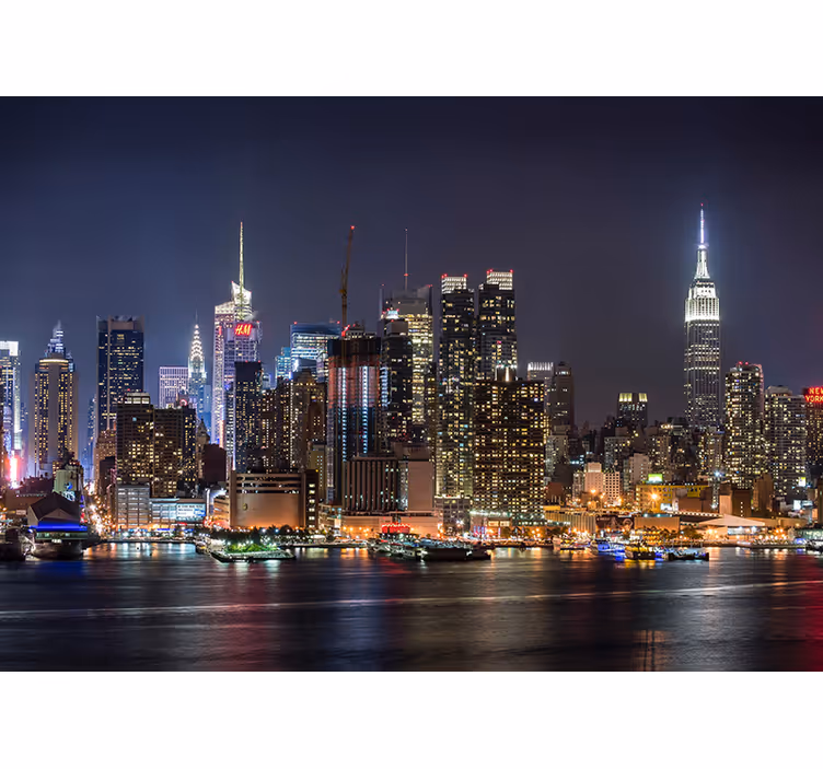 Yö new yorkin seinämaalauksessa - Tenstickers