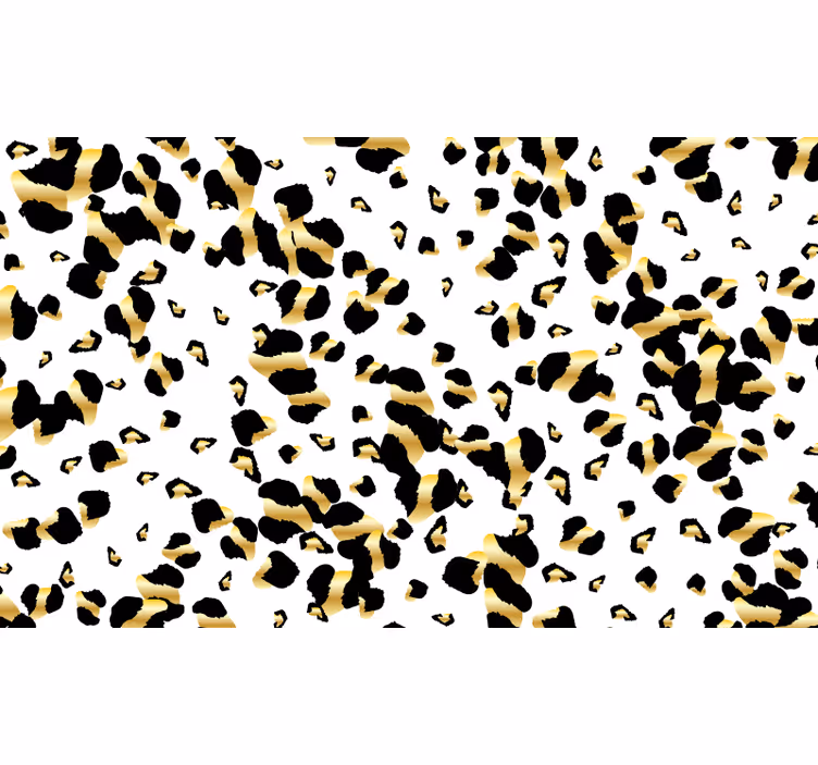 Afrikkalainen valokuvatapetti leopardi-ihon kuosi - Tenstickers