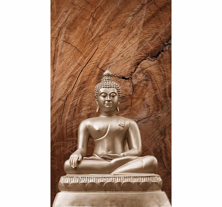 Puu-buddha valokuvatapetti - Tenstickers