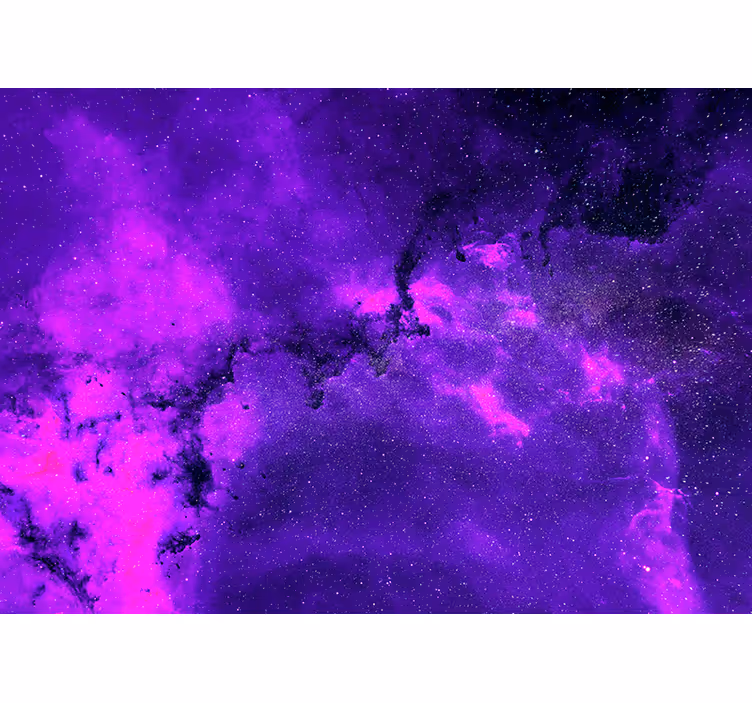 Nebula violetti avaruus tapetti - Tenstickers