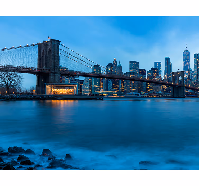 Manhattan view new york valokuvatapetti - Tenstickers