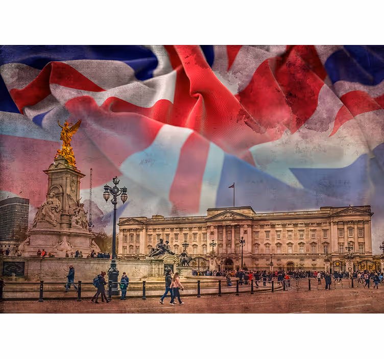 Buckingham palace london valokuvatapetti - Tenstickers