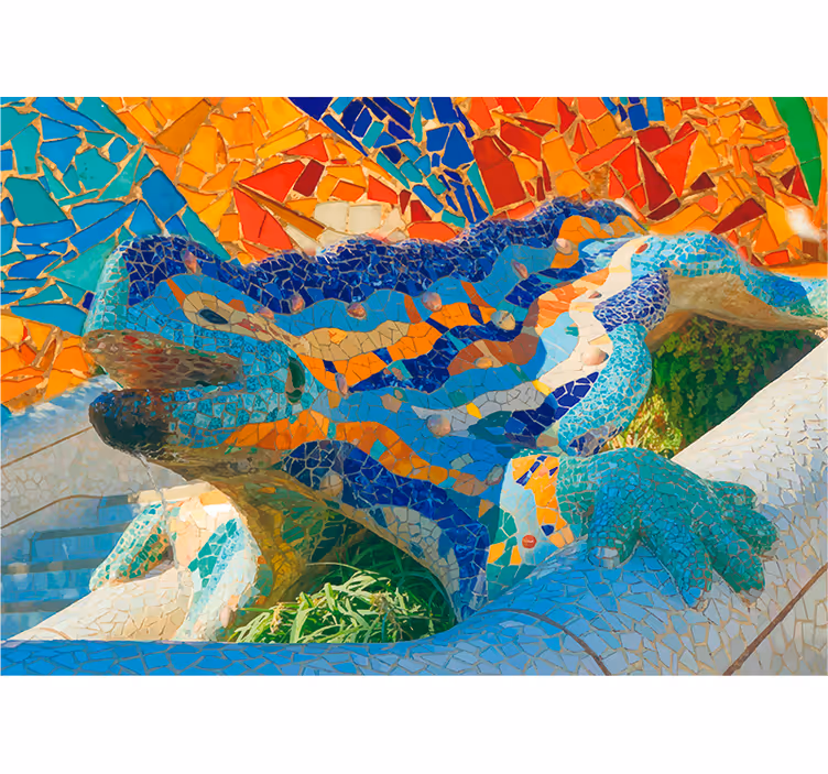 Parc güell valokuvatapetti - Tenstickers