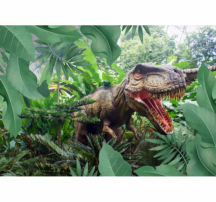 Lasten seinämaalaukset dinosaurus t-rex - Tenstickers
