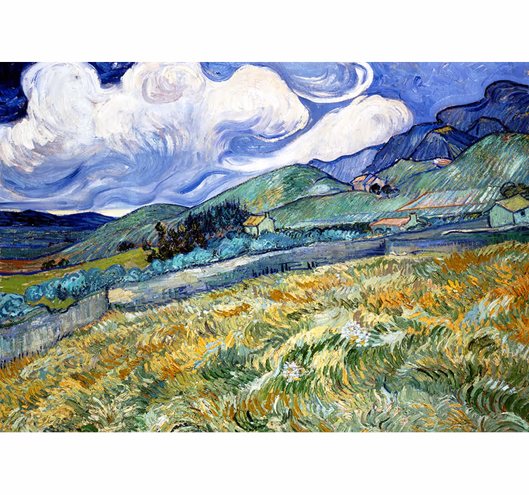 Taiteellinen van gogh iiris valokuvatapetti klassinen taide - Tenstickers