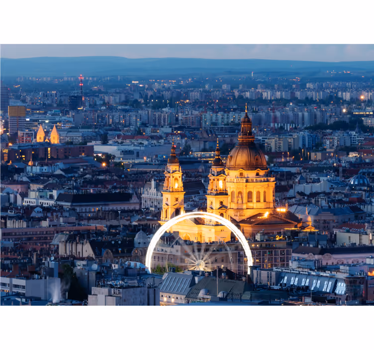 Budapestin tausta muut kaupunki ja maa valokuvatapetti - Tenstickers