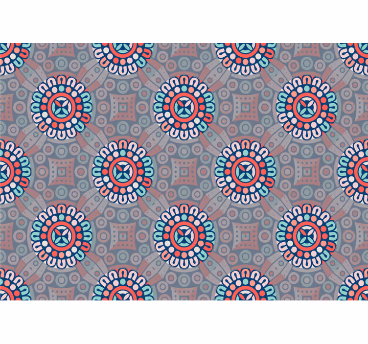 Tausta mandaloja mandala valokuvatapetti - Tenstickers
