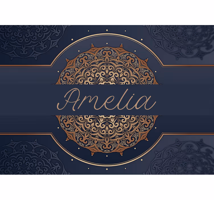 Mandala valokuvatapetti koristeellinen kuviointi - Tenstickers
