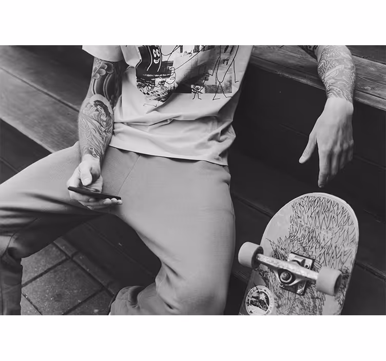 Skaterkaupunkityyli muut kaupungit valokuvatapetti - Tenstickers