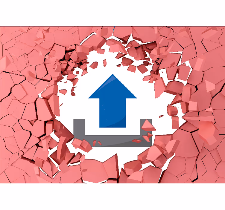 3d valokuvatapetti esteiden murtaminen - Tenstickers