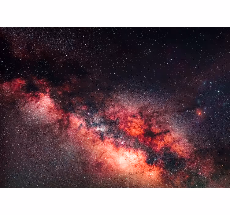 Galaktinen nebula taustakuva - Tenstickers