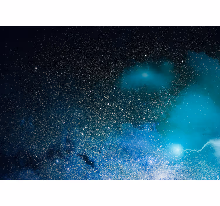 Galaksin nebula taustakuva - Tenstickers