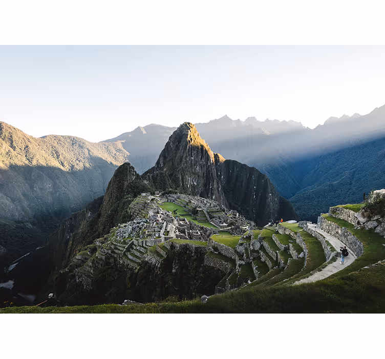 Majesteettinen machu picchu valokuvatapetti - Tenstickers