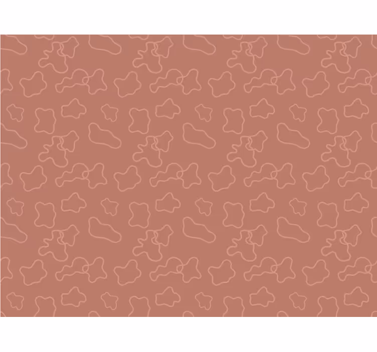 Luonnollinen muoto järjestely tekstiili- ja kuvio tapetti - Tenstickers