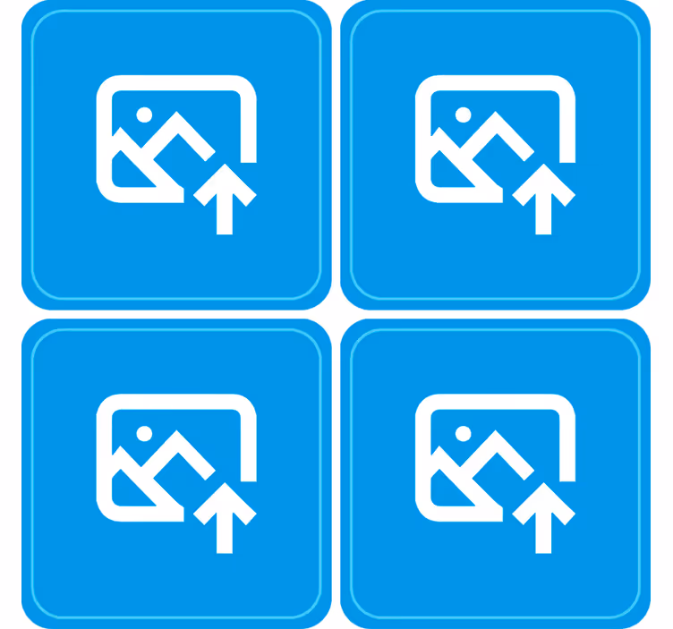 Pariskuva muokattavat lasinaluset - Tenstickers