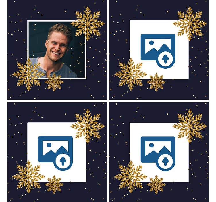 Hieno oma valokuva jouluiset lasinaluset - Tenstickers