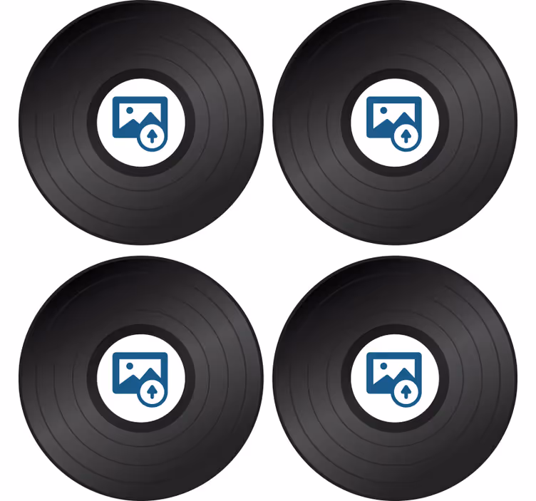 Hieno levy omalla kuvalla lasinaluset - Tenstickers