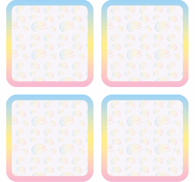 Omanlainen lasinalunen värikkäällä meduusakuviolla - Tenstickers