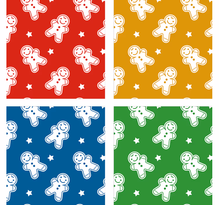Ihana pipari ukko jouluiset lasinaluset - Tenstickers