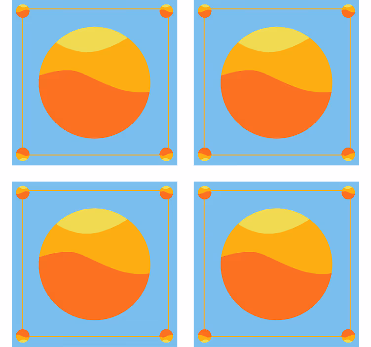 70-luvun aurinkoiset pyöreät vinyylilasit - Tenstickers