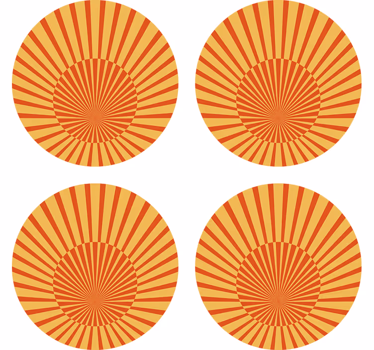 Säteilevä auringonsäteily lasinalunen - Tenstickers