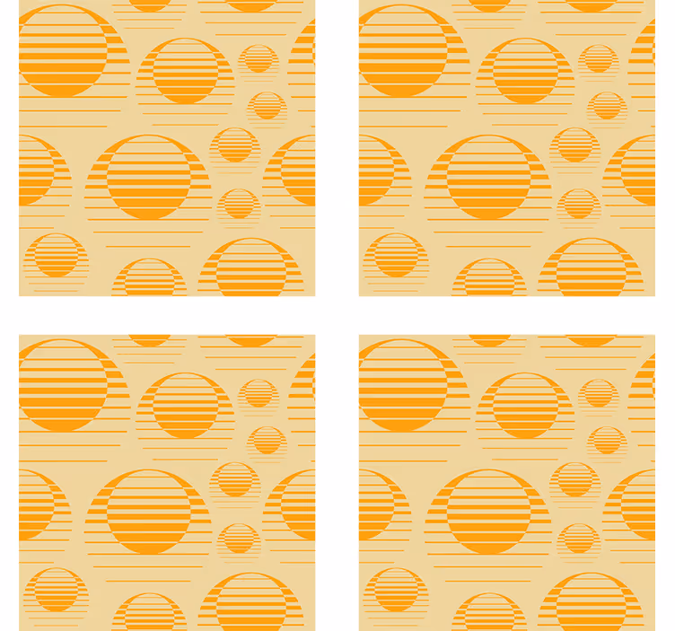 Retro aurinkokuvio vintage lasinalunen - Tenstickers