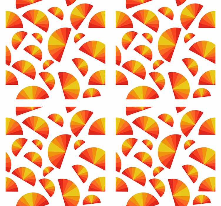 Geometrisettuulettimemallitlasinaluset - Tenstickers