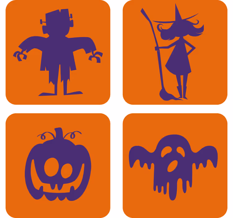 Frankenstein halloween lasinalunen - Tenstickers