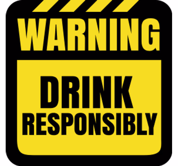 Juo vastuullisesti lasinalunen sanonnalla - Tenstickers