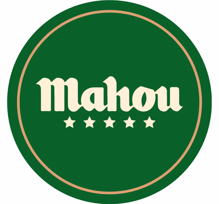 Perinteinen juomien pyöreä merkkiolutlasinalunen - Tenstickers