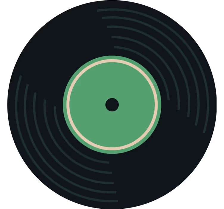 Discosetti jokaiselle sarjalle vintage lasinalunen - Tenstickers