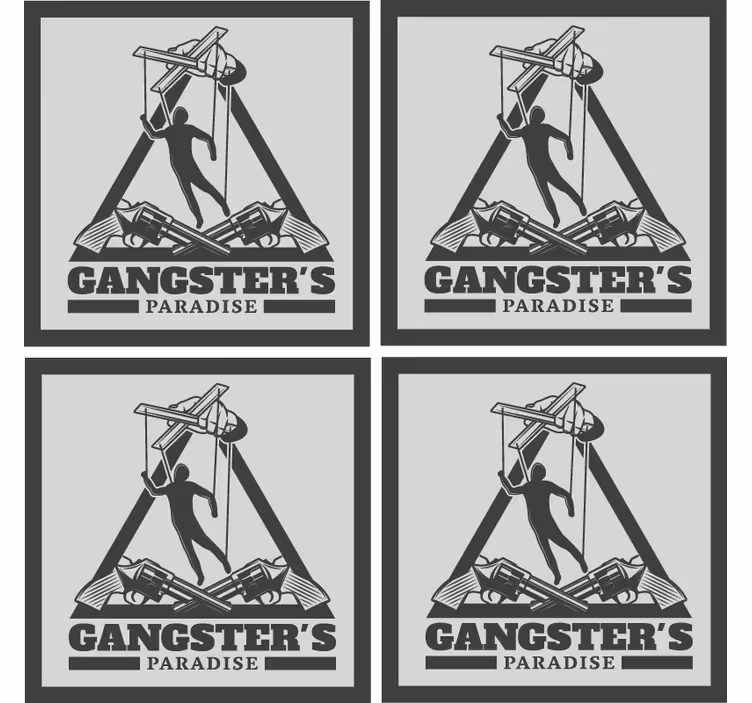 Gangsteriteemainen olutlasinalunen - Tenstickers